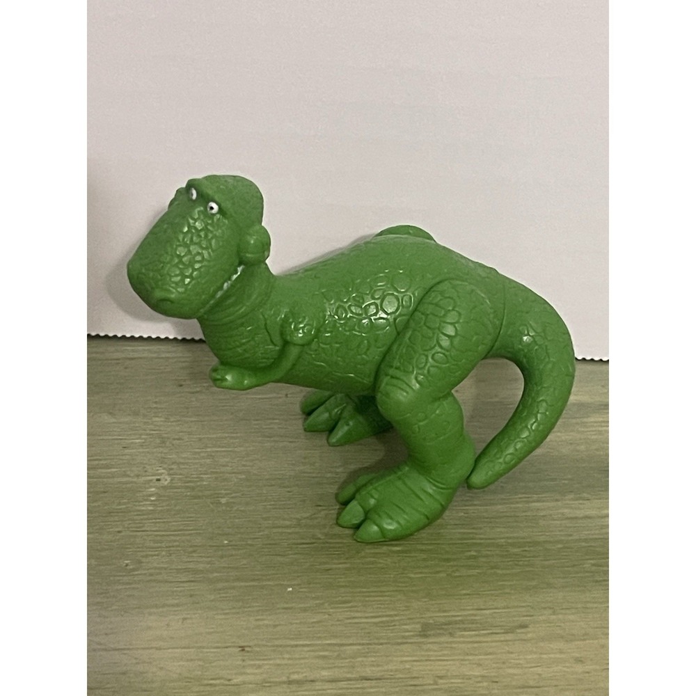 Disney Pixar Toy Story Rex Green Dinosaur Figure 3" Cake Topper